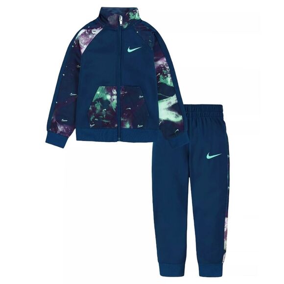 New! NIKE Toddler Boys 2-Piece Jacket & Pants Track Suit Matching Set Size 4T - Picture 1 of 2